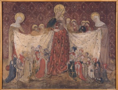 Jungfrau Beschützerin, ca. 1417 von French School
